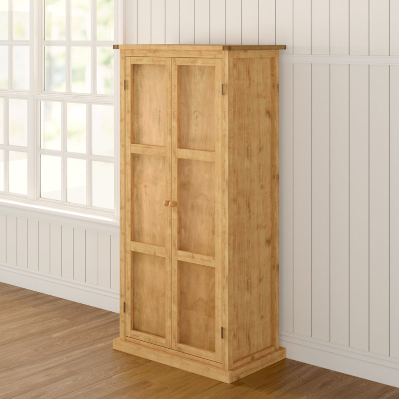 Fernleaf Julianna 2 Door Solid + Manufactured Wood Wardrobe & Reviews